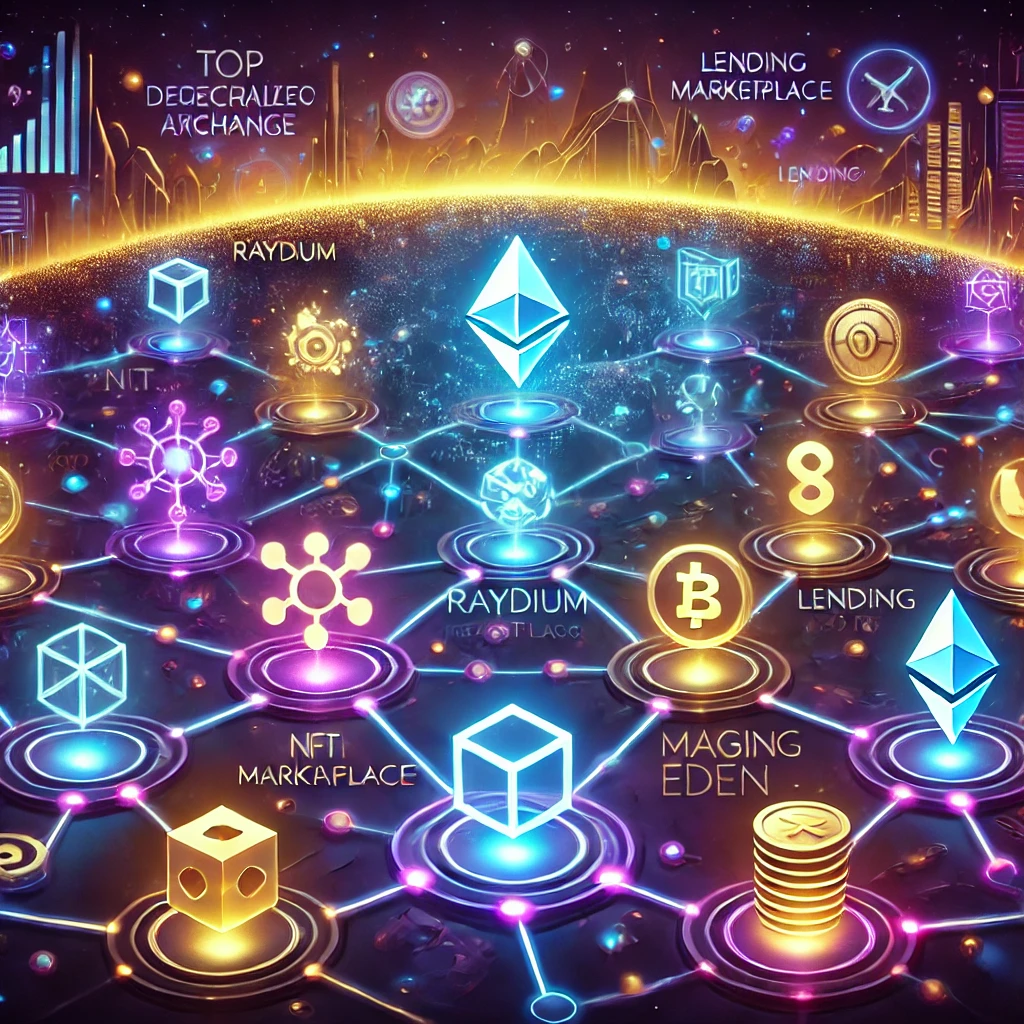 Top DAP’s on the Solana Blockchain