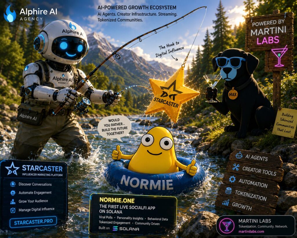 Alphire Starcaster Normie and Martini Labs